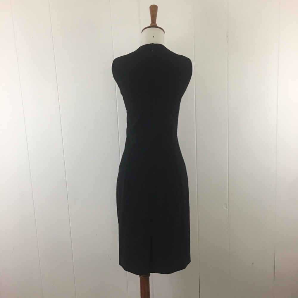Theory Black Sleeveless Sheath Dress - Picture 6 of 9